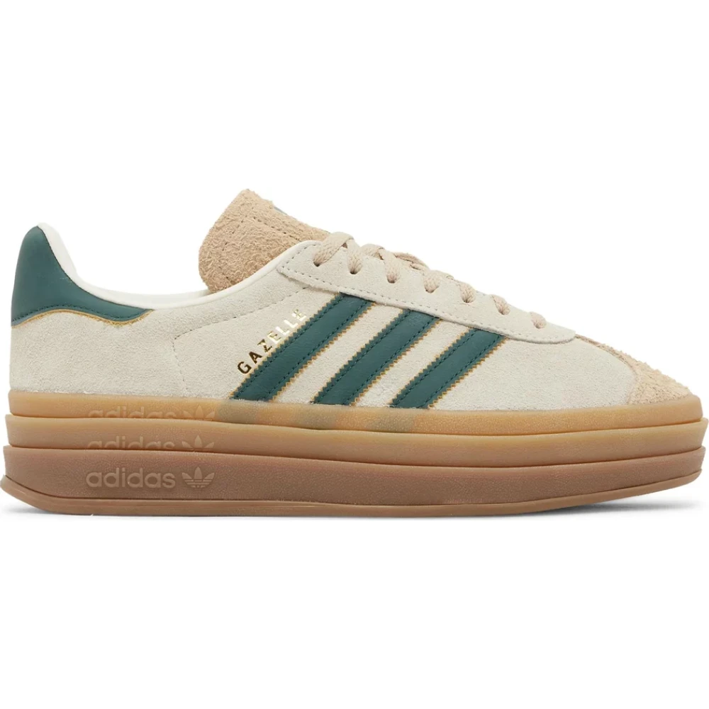 Adidas Bold Cream Collegiate Green Sneakers Brown, Herr