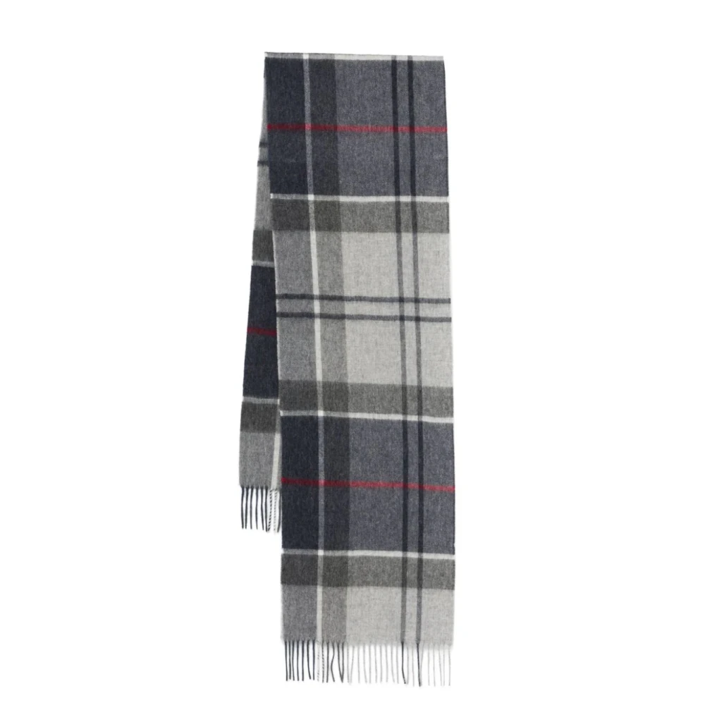 Barbour Tartan Sjaal voor Stijlvolle Winterlook Multicolor Heren