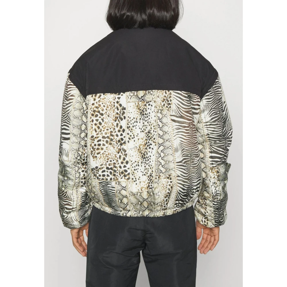 Just Cavalli Heren Animal Patchwork Jas Multicolor Heren