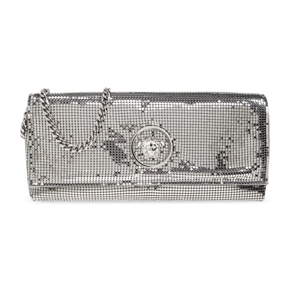 Versace - Bags > Clutches - Gray - Versace - Modalova