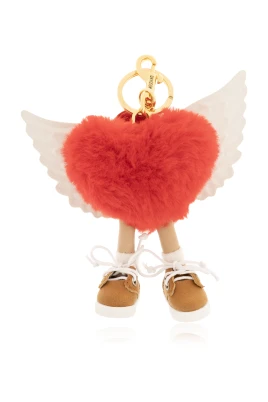 Heart Wings Keyring