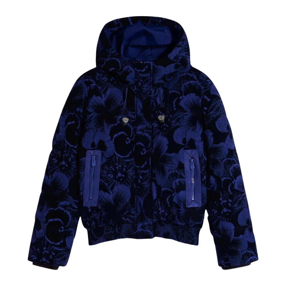 Desigual Donna Blu Piumino Corto Piccolo - Immagine 3