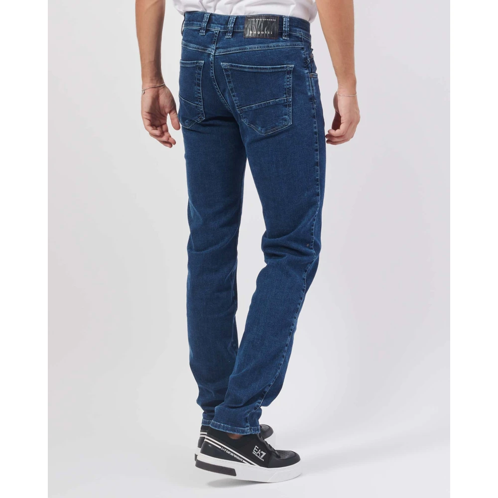 Bugatti Blauwe Denim Regular Fit Jeans Blue Heren