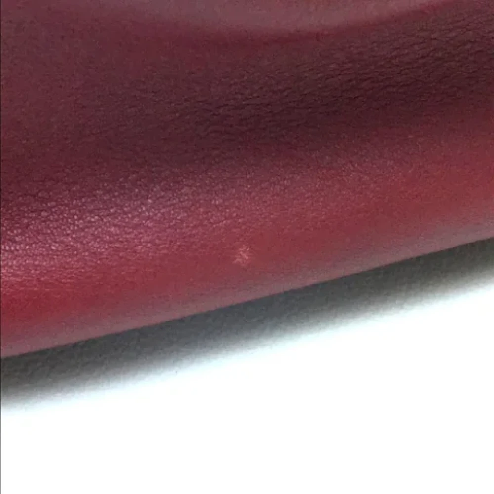 Fendi Vintage Pre-owned Leather fendi-bags Red Dames