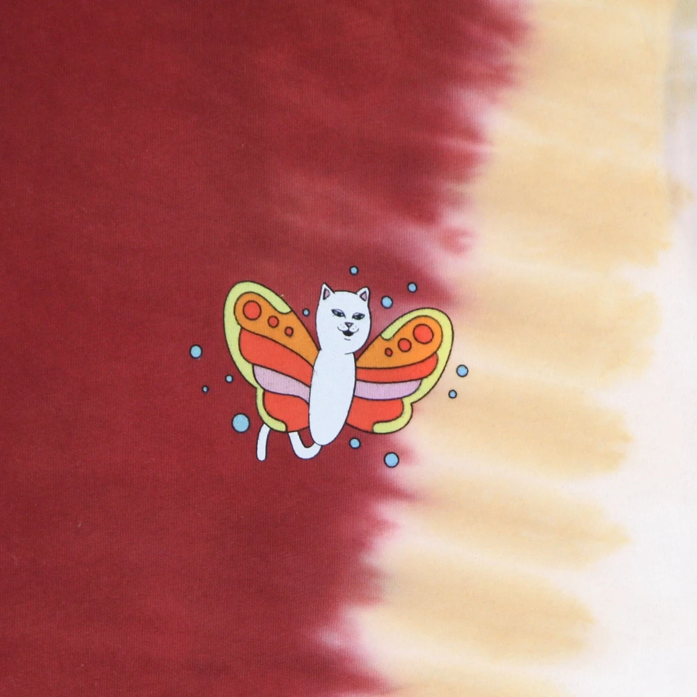 Ripndip Tie-Dye Dream Tee T-Shirt Bourgondië Peach Multicolor Heren