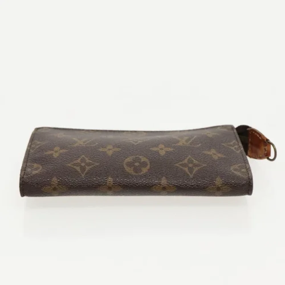 Louis Vuitton Vintage Pre-owned Canvas pouches Brown Dames
