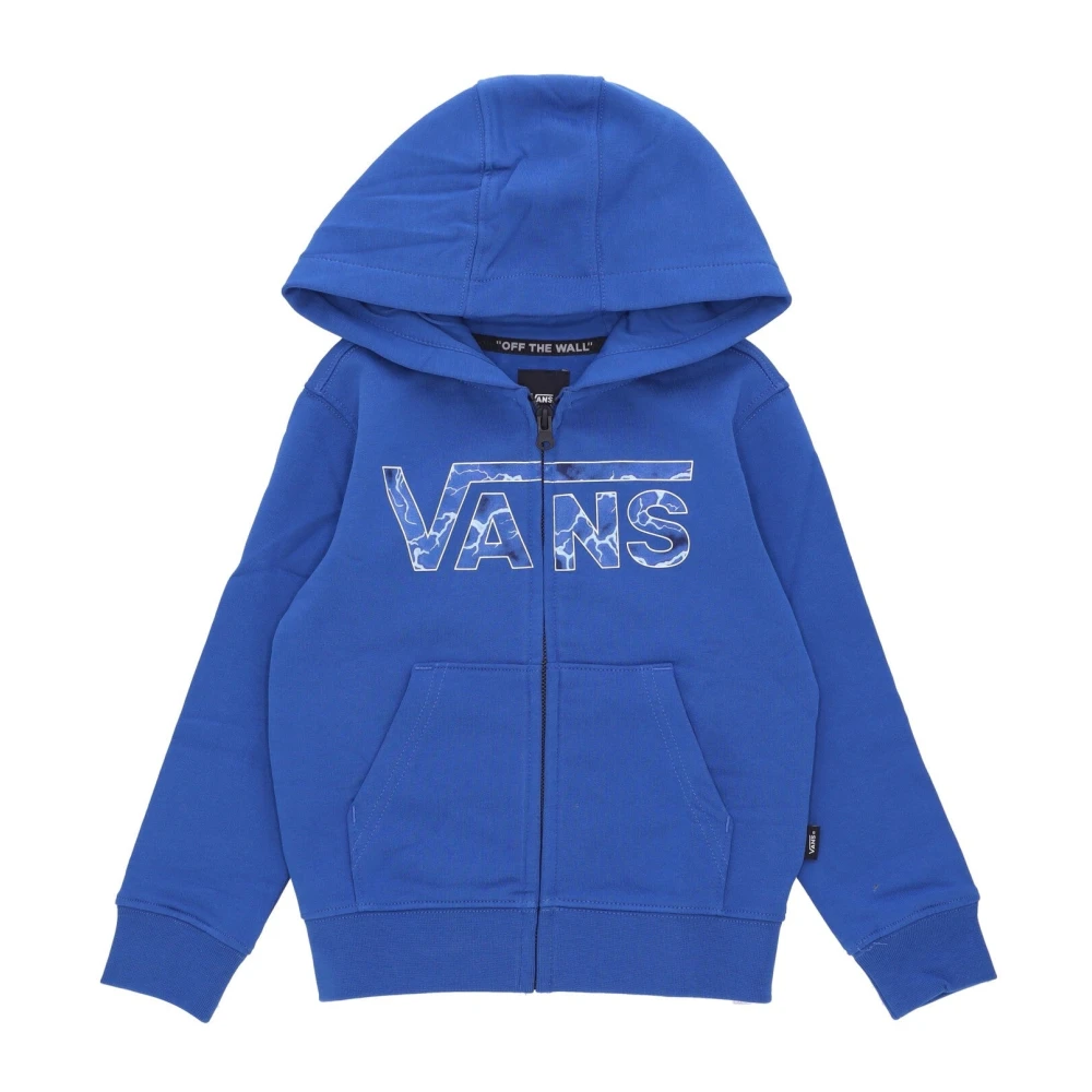 Vans Boys Blue Kids Sweatshirts, 4 Y, Classic Zip Hoodie With Hood