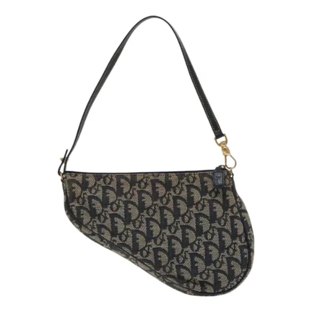 Dior Vintage Pre-owned Canvas dior-bags Blue Dames