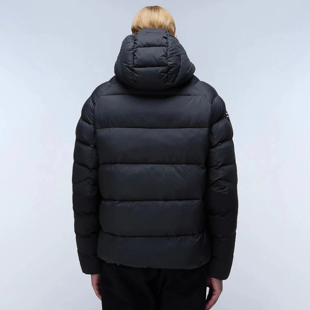 Napapijri Pufferjas voor stijlvolle winterlook Black Heren
