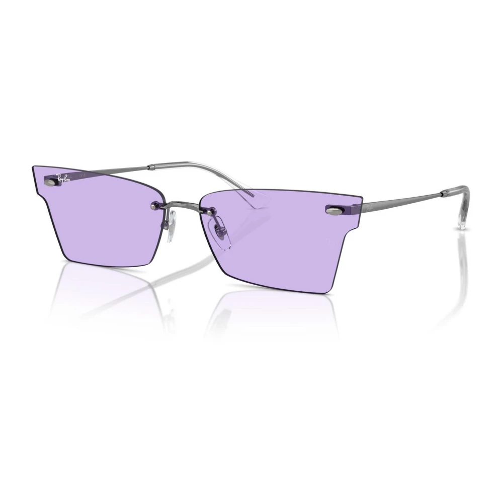 Ray-Ban Men's Purple Sunglasses, 64 Mm, Xime Sunglasses
