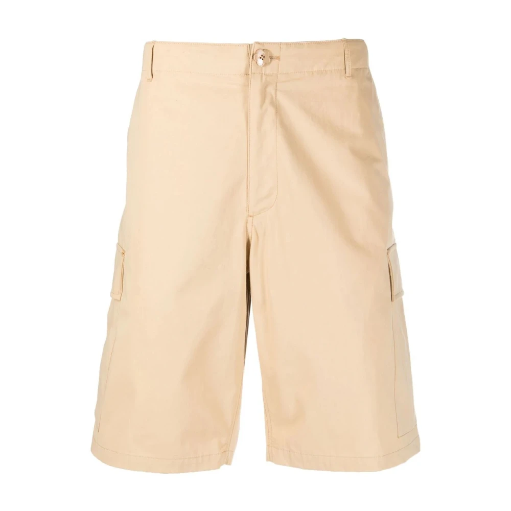 Kenzo Men's Beige Casual Shorts, W42, Casual Shorts