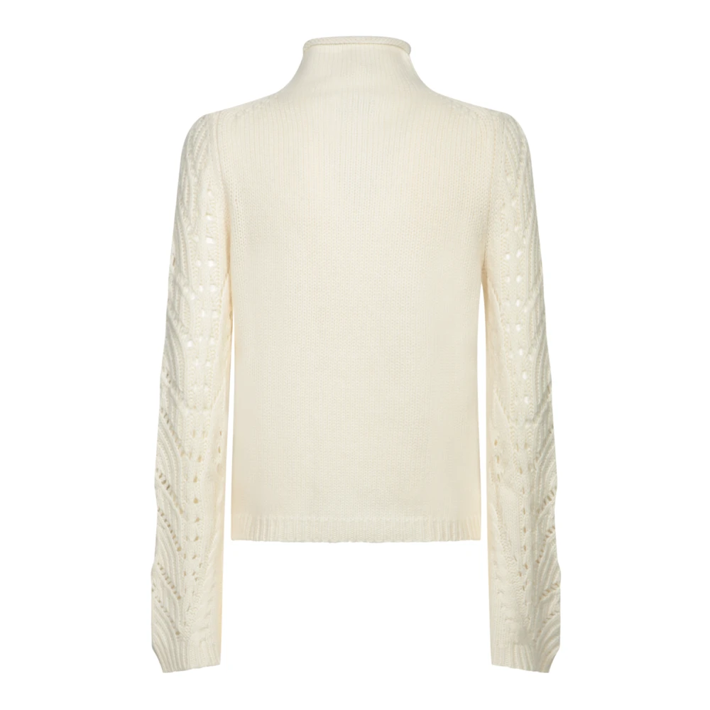 Loulou Studio Witte Gebreide Kleding voor Moderne Vrouwen Beige Dames
