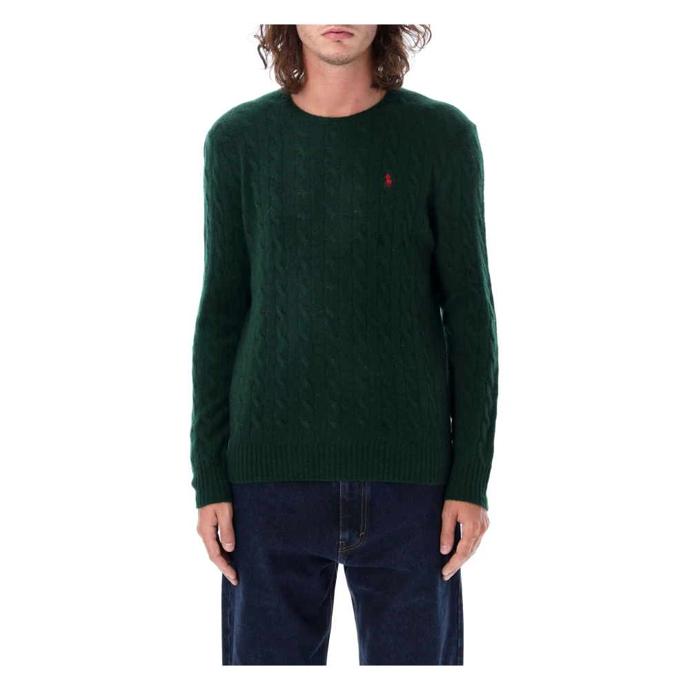 Ralph Lauren Herenkleding Gebreide kleding Moss Aw24 Green Heren