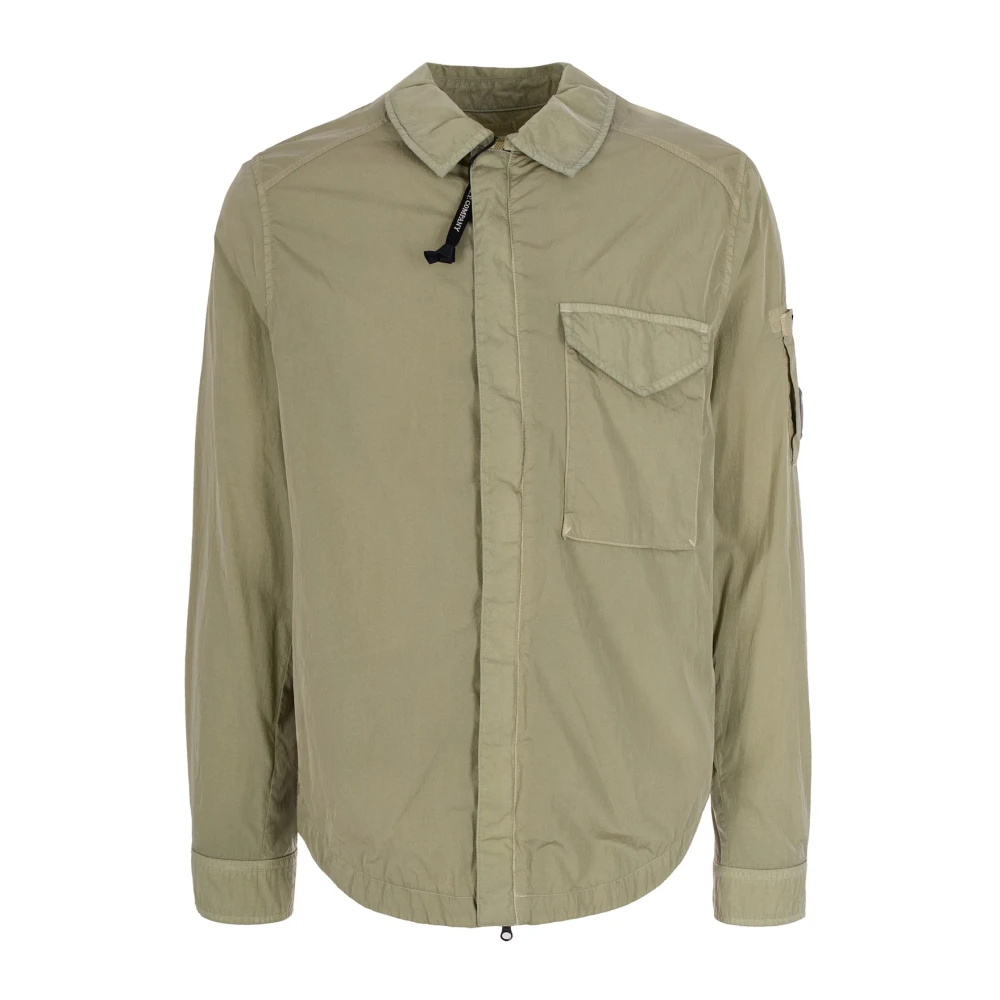 C.p. Company Men's Green Light Jackets, L, Light Jackets