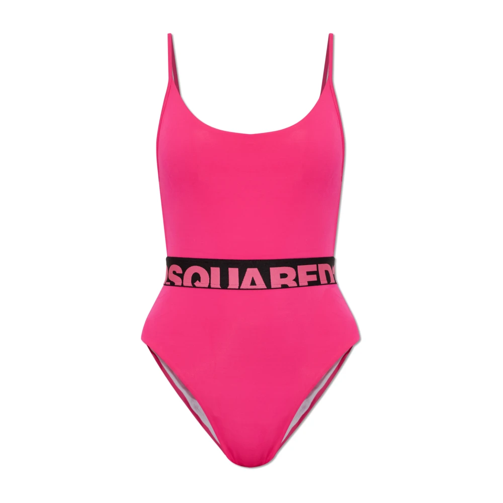 Dsquared2 - Traje De Baño De Una Pieza - Swimwear - Mujer - Rosa - Xs