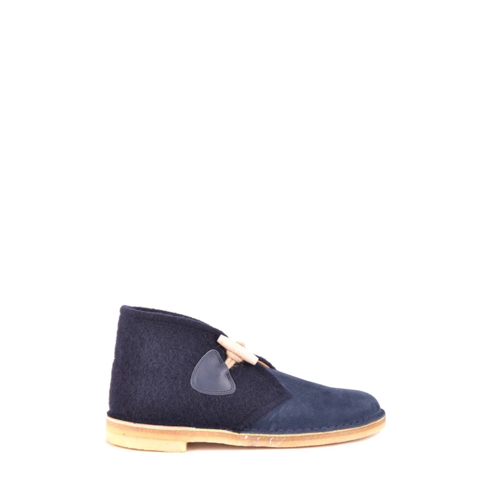 Clarks Men's Blue Lace-Up Boots