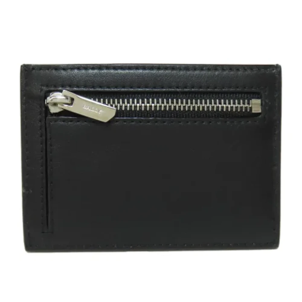 Bally Pre-owned Leather wallets Black Dames