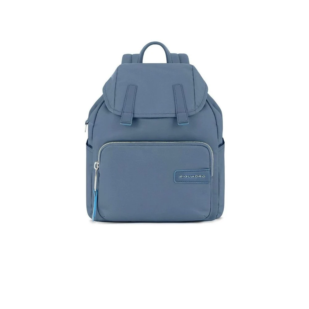 Piquadro Blue Urban Backpack - Female - Backpacks - One Size - Bags