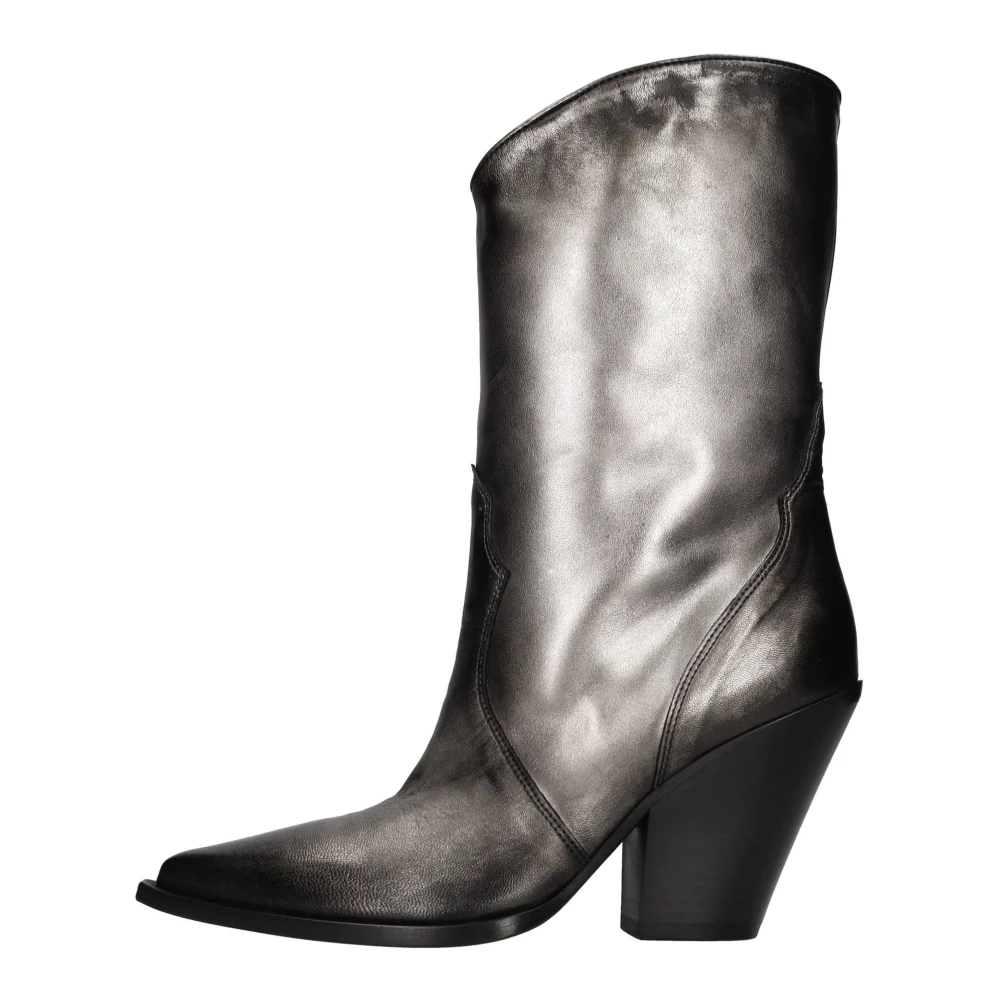 Elena Iachi Damen Grau Stiefel