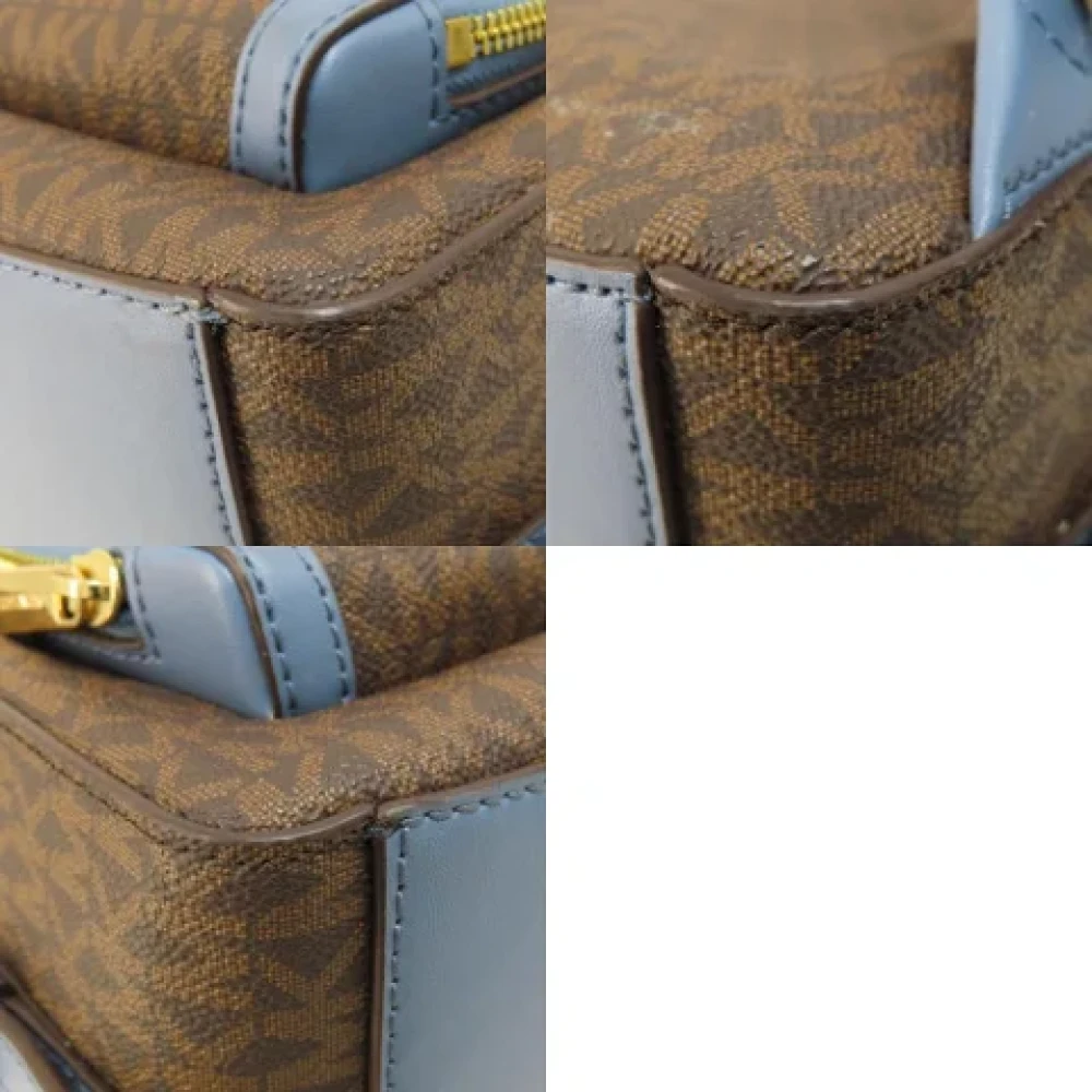 Michael Kors Pre-owned Leather backpacks Blue Dames