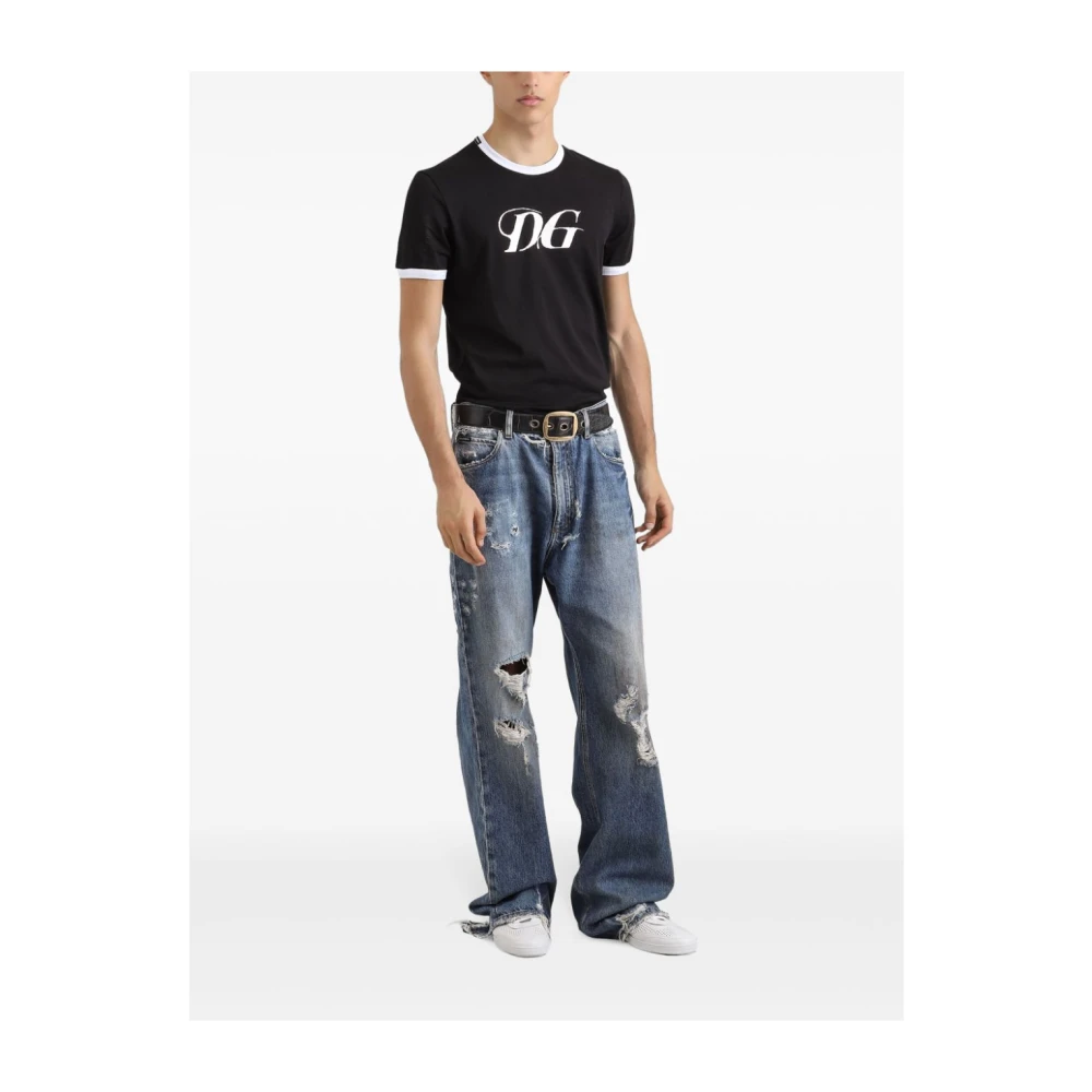 Dolce & Gabbana Heren T-shirts & Polo's in Zwart Black Heren
