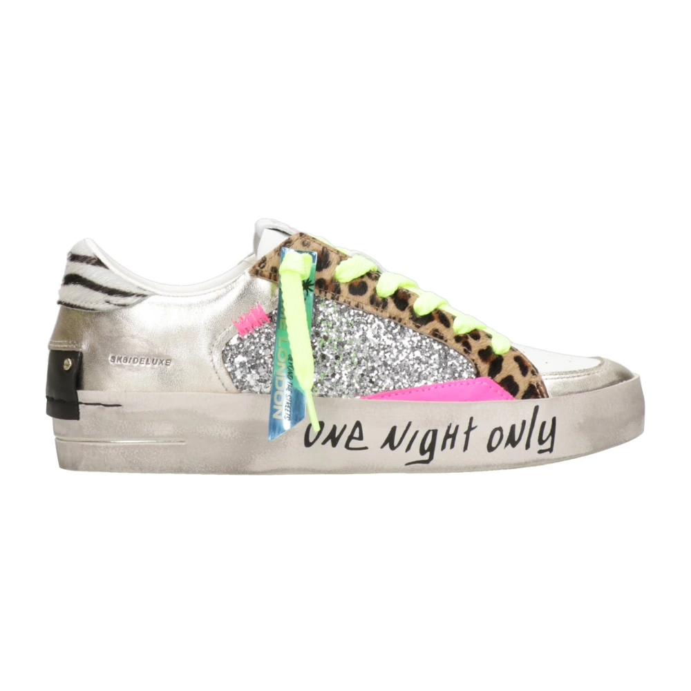 Crime London SK8 Deluxe Leo Dames Schoenen Veelkleurig Multicolor