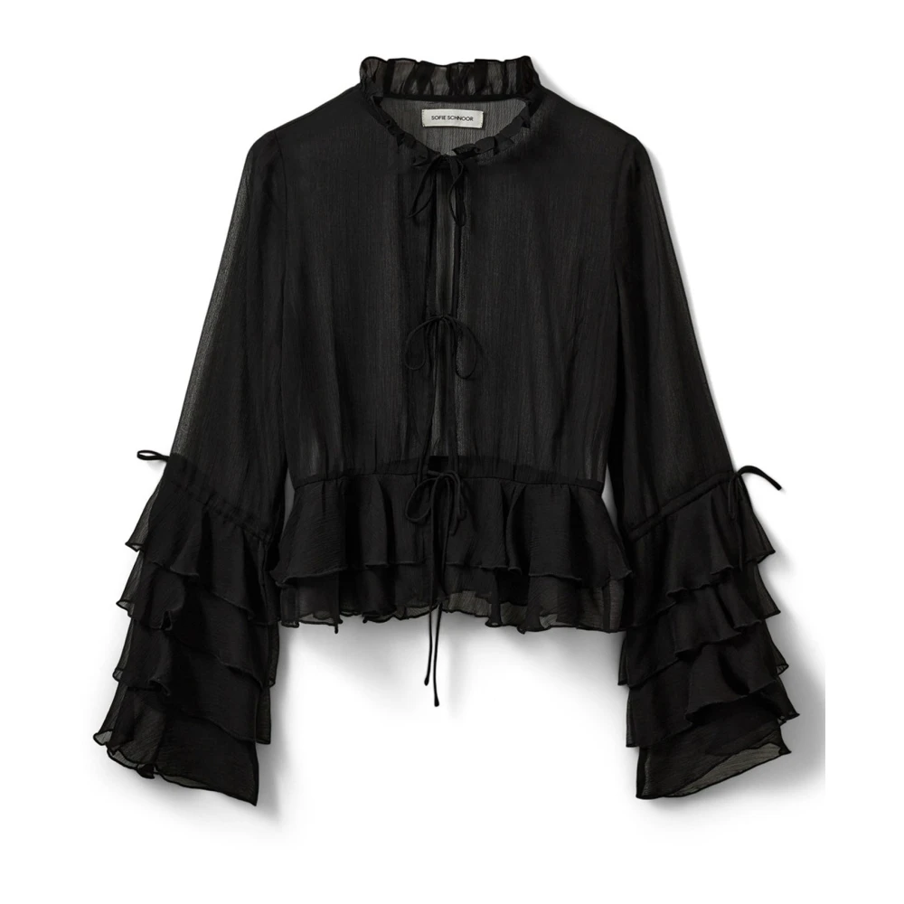 Sofie Schnoor Black Blouses - Female - Blouses - Xs - Blouses & Shirts