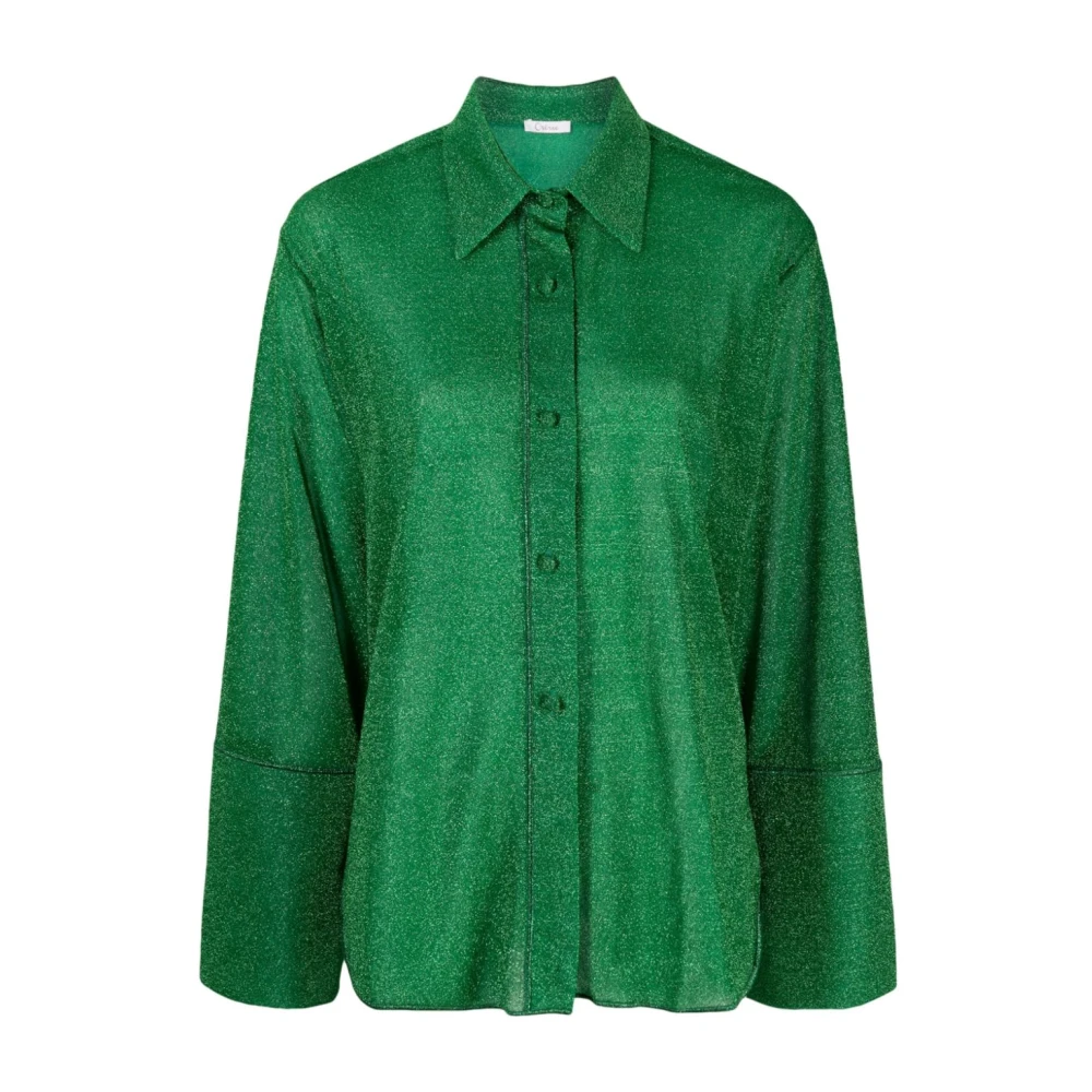 Oseree Stijlvolle Shirts Green Dames