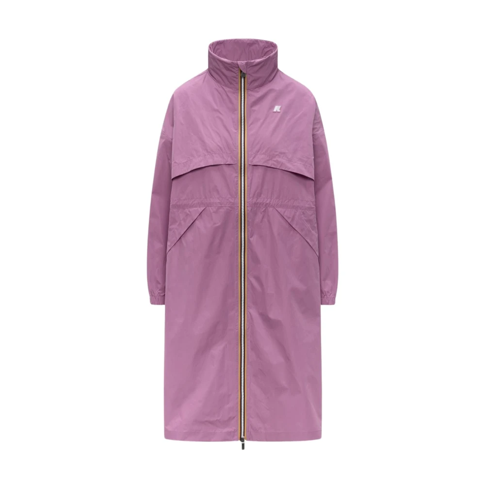 K-Way Damen Violett Mäntel, Lila, Xlgröße: