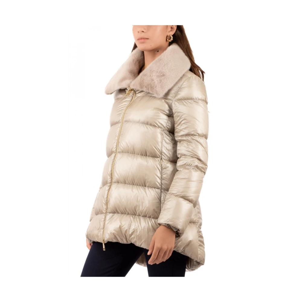 Herno Puffer Jacket Beige Dames