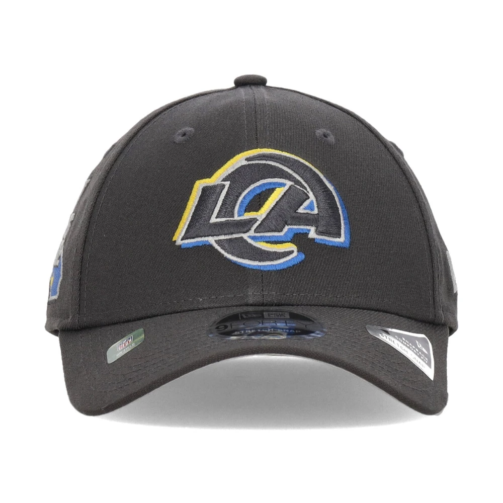 new era Gebogen Visor Hat NFL Draft Los Angeles Rams Gray Heren