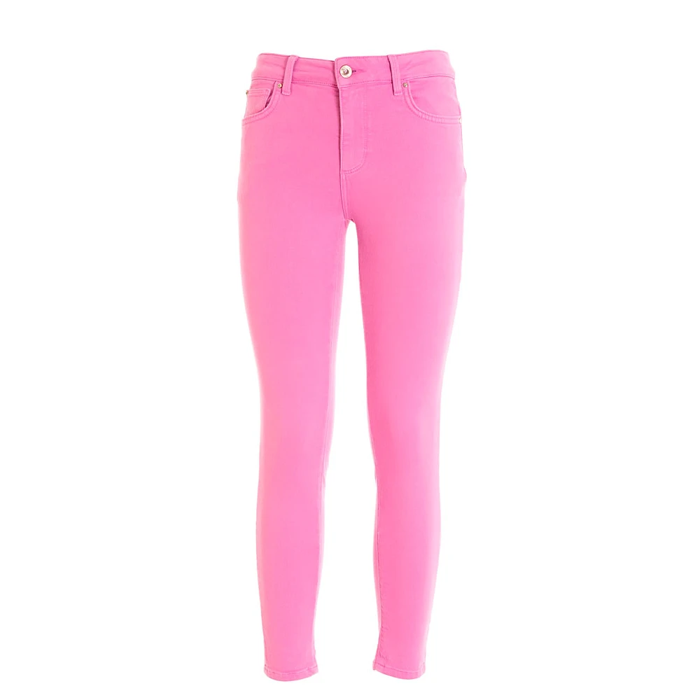 Fracomina Bella Green Pink Jeans Pink Dames