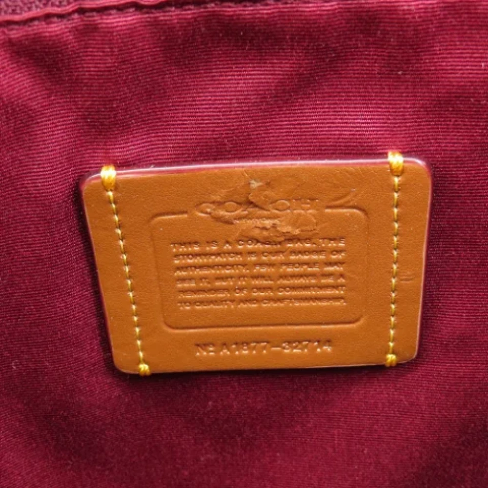 Coach Pre-owned Canvas totes Brown Dames