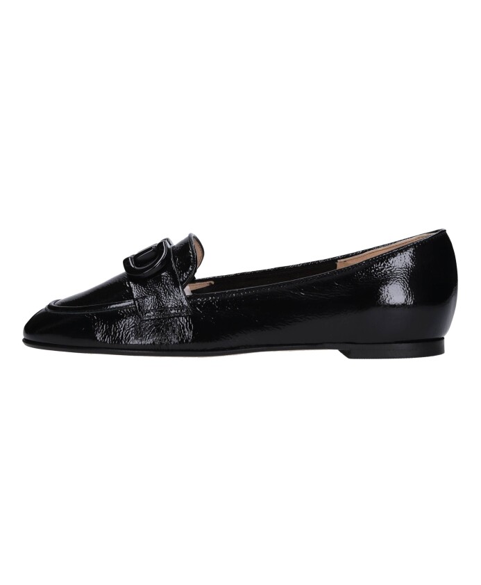 chaussures-plates-noires