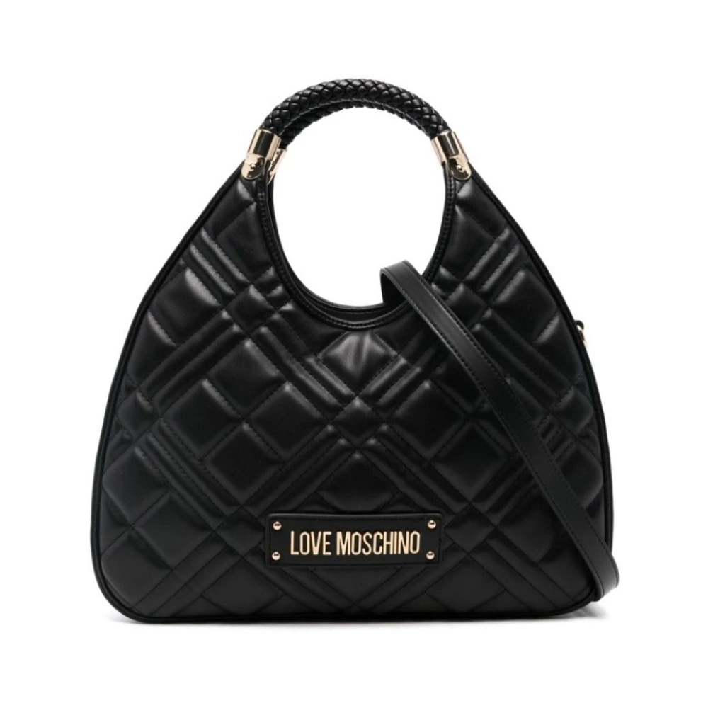 Love Moschino Zwarte tassen voor stijlvolle fashionista's Black Dames