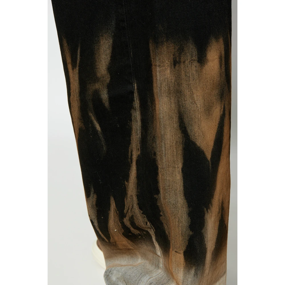 Rick Owens Geth Jeans Black Heren