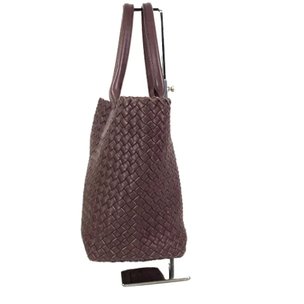 Bottega Veneta Vintage Pre-owned Leather totes Brown Dames