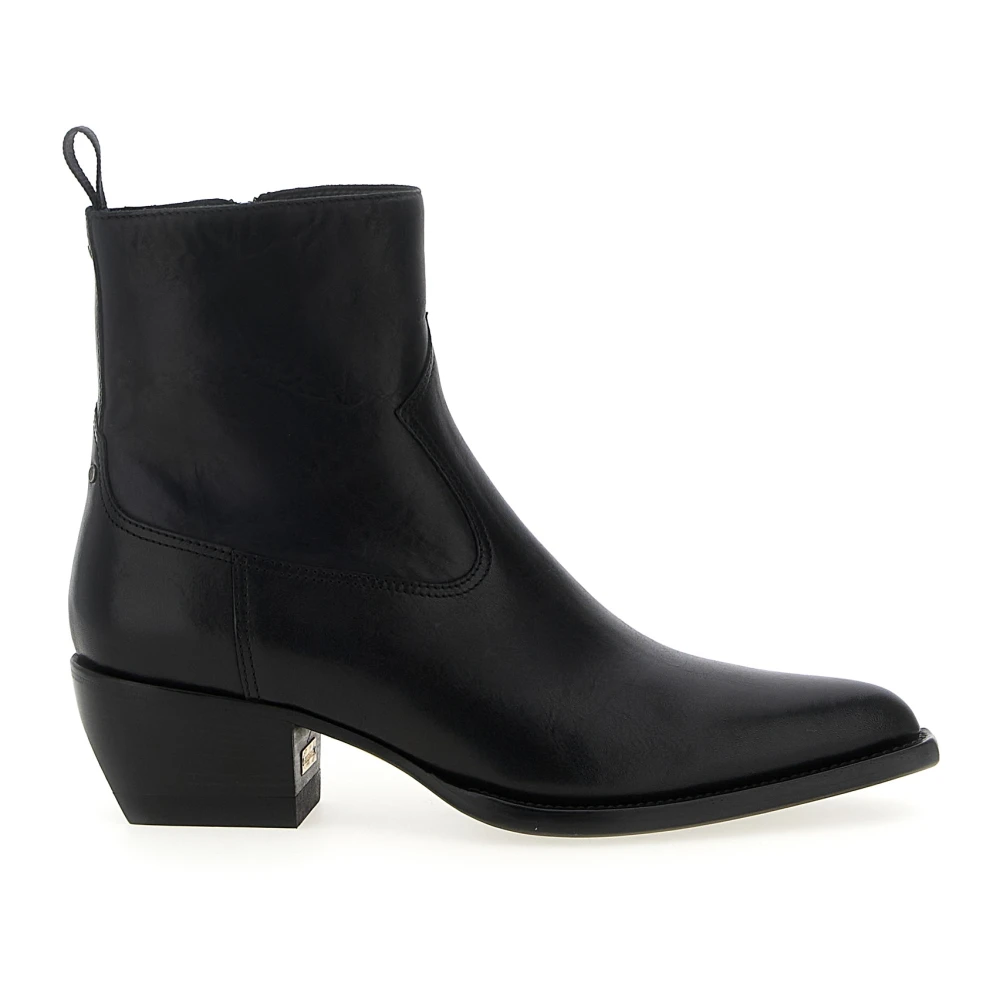 Golden Goose Women's Black Debbie Ankle Boot - Cowboy & Biker Boots - 4 Uk - Shoes