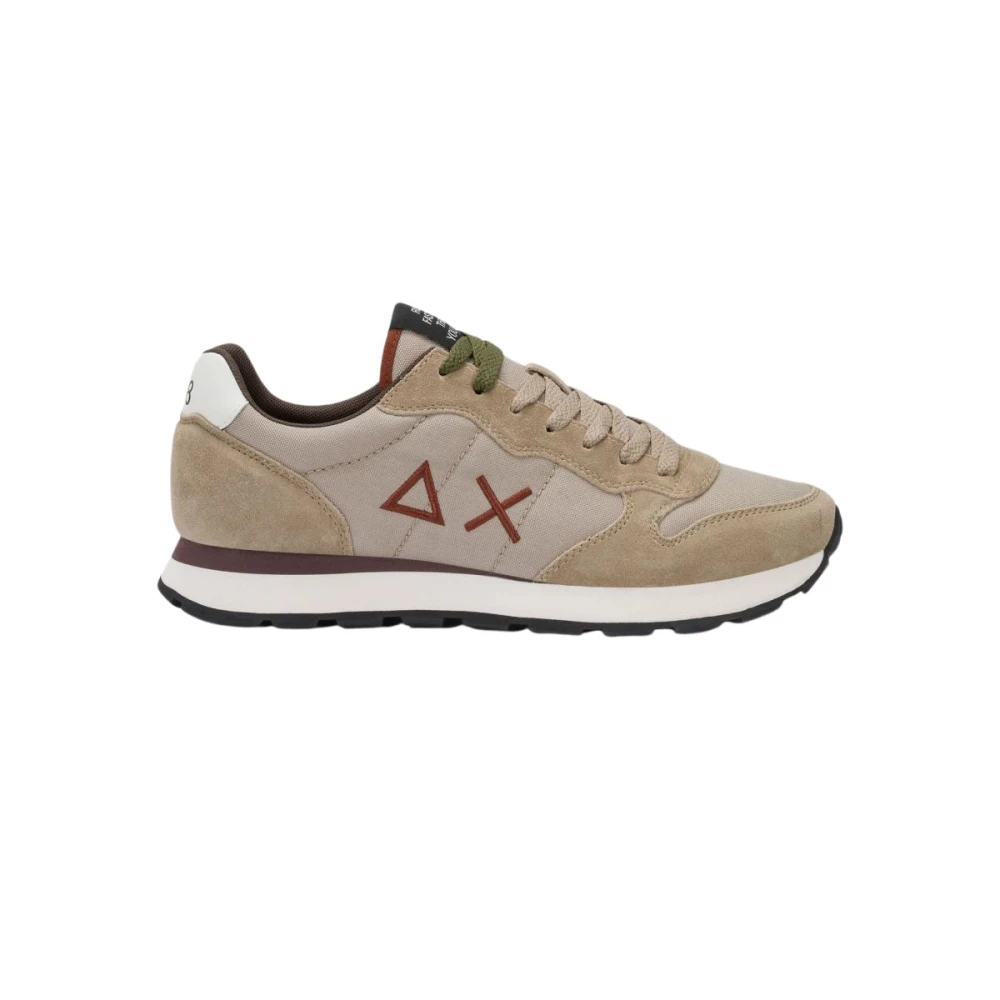 Sun68 Tom Solid Sneaker - Male - Sneakers - Beige - 9 Uk - Shoes