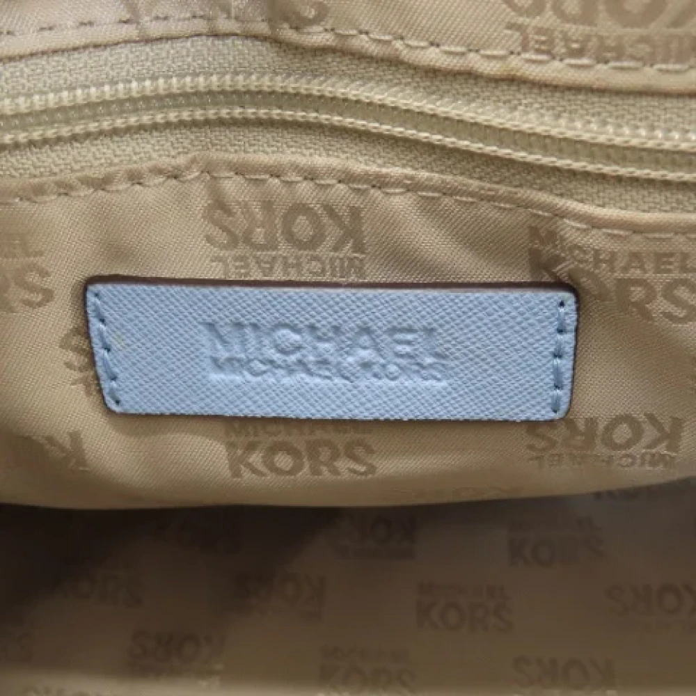 Michael Kors Pre-owned Leather handbags Blue Dames