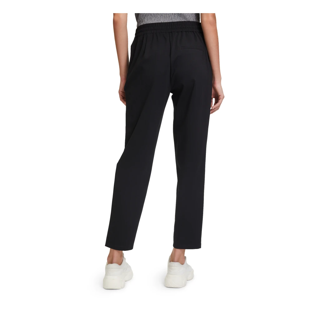 Betty & Co Stretch broek met zakken Beige Dames