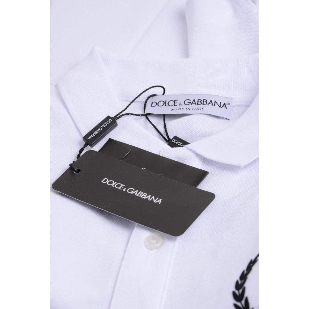 Dolce & Gabbana Heren Polo Shirt Klassieke Stijl Black Heren
