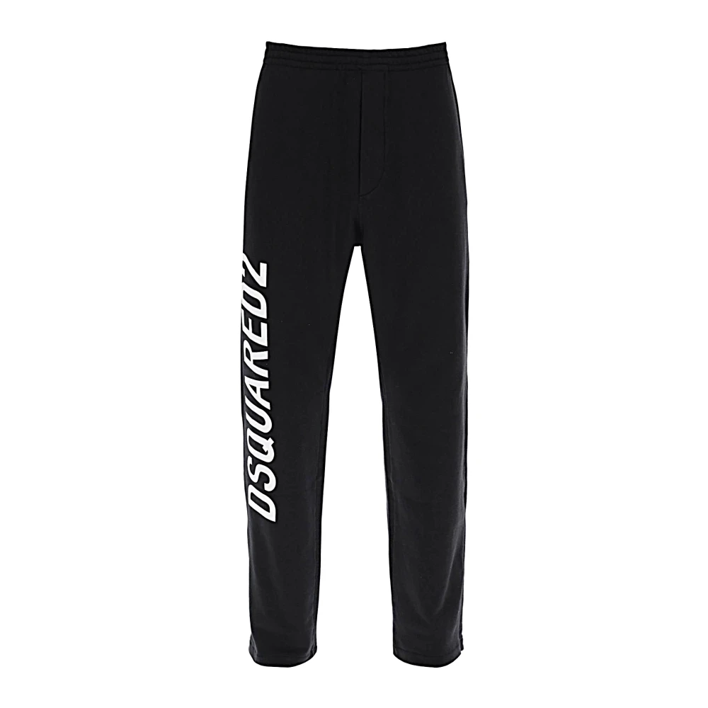 Dsquared2 Men's Black Sweatpants, S, Stylish Trousers For Every Occasion