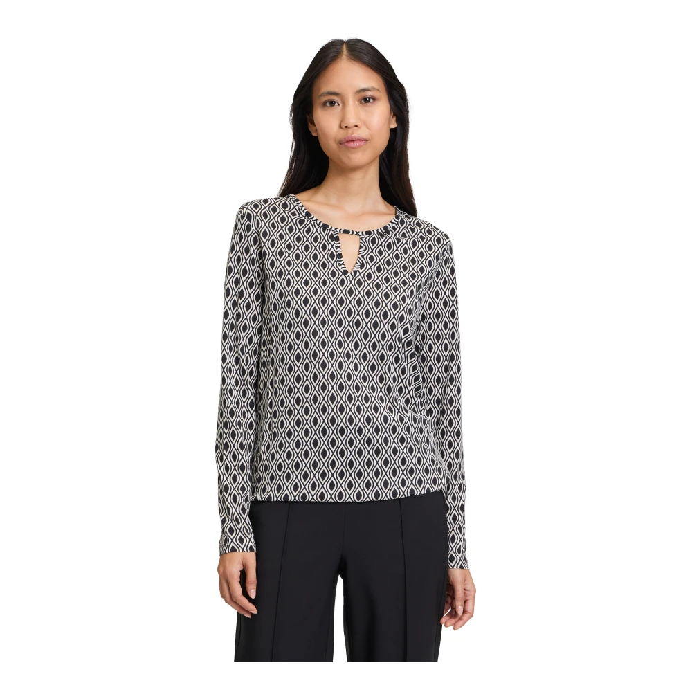 Betty Barclay Grafisch Print Mode Shirt Multicolor Dames