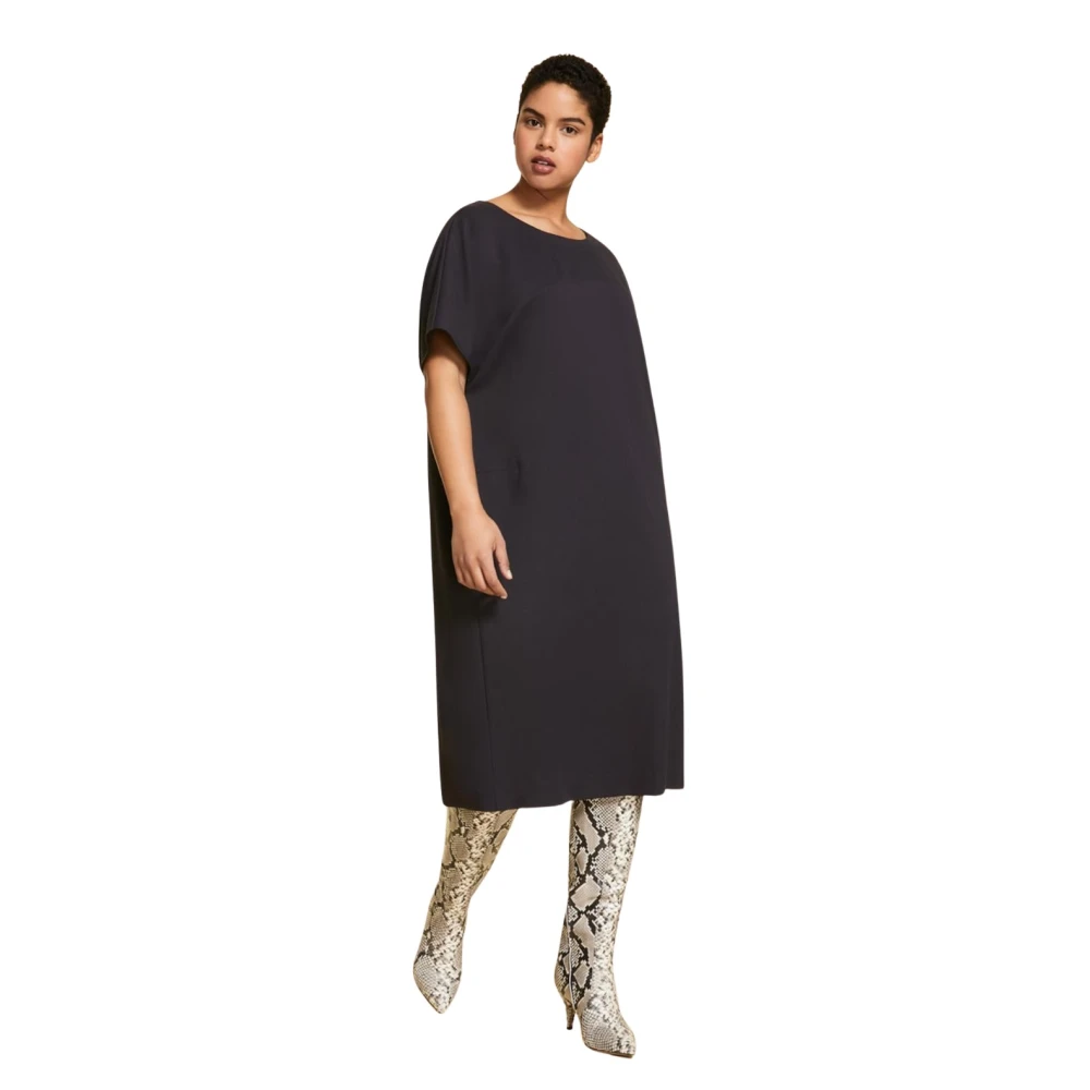 Marina Rinaldi Jerseyjurk met Odalisca-stijl Purple Dames