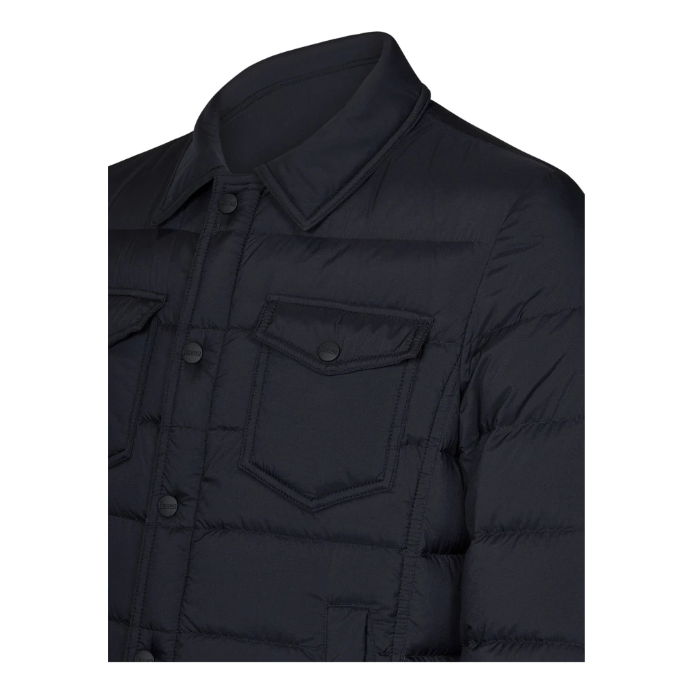 Herno Zwarte Winterjas Black Heren