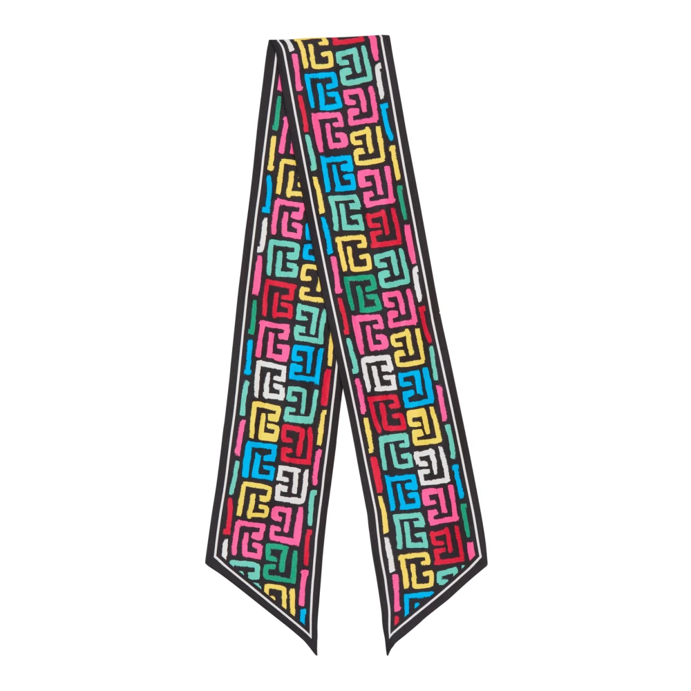 Balmain Pop monogram bedrukte bandana Multicolor Dames