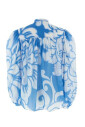 chemise-bleue-a-fleurs-en-coton