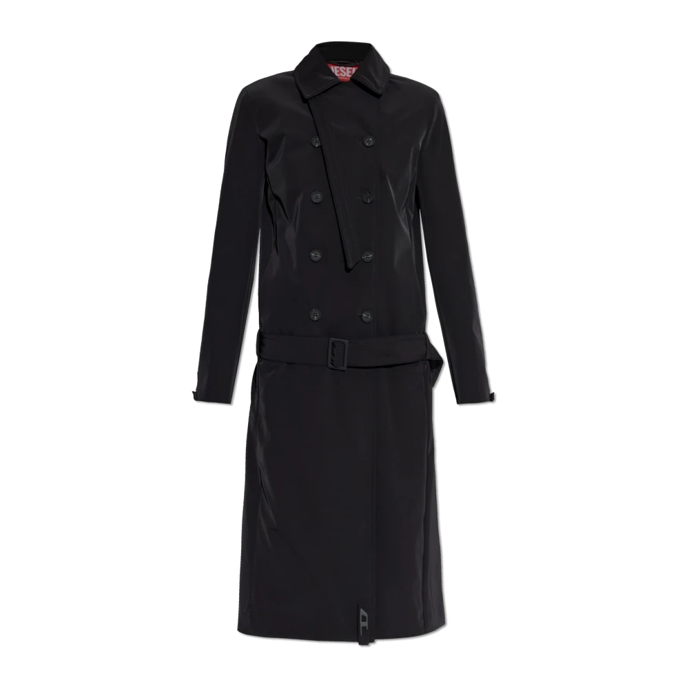 Diesel - Abrigo G-Ale - Coats - Mujer - Negro - M
