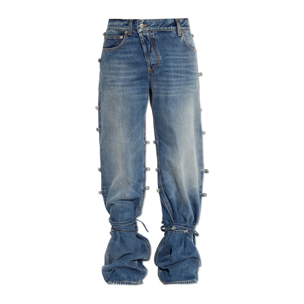 Alexander mcqueen Jeans met veters Blue Heren